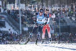 14.02.2023, Oberhof, Germany (GER): Tarjei Boe (NOR) - IBU World Championships Biathlon, individual men, Oberhof (GER). www.nordicfocus.com. © Manzoni/NordicFocus. Every downloaded picture is fee-liable.