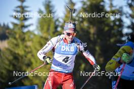 14.02.2023, Oberhof, Germany (GER): Sebastian Stalder (SUI) - IBU World Championships Biathlon, individual men, Oberhof (GER). www.nordicfocus.com. © Reichert/NordicFocus. Every downloaded picture is fee-liable.