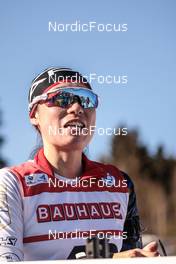 15.02.2023, Oberhof, Germany (GER): Asuka Hachisuka (JPN) - IBU World Championships Biathlon, individual women, Oberhof (GER). www.nordicfocus.com. © Manzoni/NordicFocus. Every downloaded picture is fee-liable.