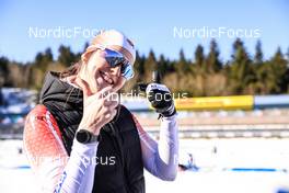 15.02.2023, Oberhof, Germany (GER): Benita Peiffer (CAN) - IBU World Championships Biathlon, individual women, Oberhof (GER). www.nordicfocus.com. © Manzoni/NordicFocus. Every downloaded picture is fee-liable.