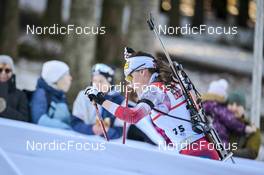 15.02.2023, Oberhof, Germany (GER): Anna Juppe (AUT) - IBU World Championships Biathlon, individual women, Oberhof (GER). www.nordicfocus.com. © Reichert/NordicFocus. Every downloaded picture is fee-liable.