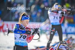 15.02.2023, Oberhof, Germany (GER): Caroline Colombo (FRA) - IBU World Championships Biathlon, individual women, Oberhof (GER). www.nordicfocus.com. © Reichert/NordicFocus. Every downloaded picture is fee-liable.