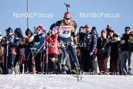 15.02.2023, Oberhof, Germany (GER): Vanessa Voigt (GER) - IBU World Championships Biathlon, individual women, Oberhof (GER). www.nordicfocus.com. © Manzoni/NordicFocus. Every downloaded picture is fee-liable.