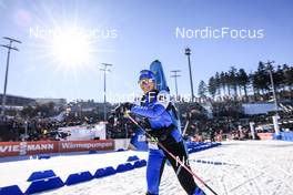 15.02.2023, Oberhof, Germany (GER): Regina Ermits (EST) - IBU World Championships Biathlon, individual women, Oberhof (GER). www.nordicfocus.com. © Manzoni/NordicFocus. Every downloaded picture is fee-liable.