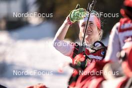 15.02.2023, Oberhof, Germany (GER): Emma Lunder (CAN) - IBU World Championships Biathlon, individual women, Oberhof (GER). www.nordicfocus.com. © Manzoni/NordicFocus. Every downloaded picture is fee-liable.