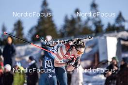 15.02.2023, Oberhof, Germany (GER): Deedra Irwin (USA) - IBU World Championships Biathlon, individual women, Oberhof (GER). www.nordicfocus.com. © Manzoni/NordicFocus. Every downloaded picture is fee-liable.