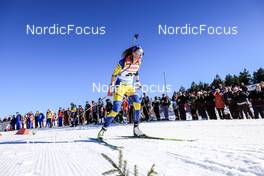 15.02.2023, Oberhof, Germany (GER): Hanna Oeberg (SWE) - IBU World Championships Biathlon, individual women, Oberhof (GER). www.nordicfocus.com. © Manzoni/NordicFocus. Every downloaded picture is fee-liable.