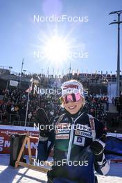 15.02.2023, Oberhof, Germany (GER): Erika Janka (FIN) - IBU World Championships Biathlon, individual women, Oberhof (GER). www.nordicfocus.com. © Manzoni/NordicFocus. Every downloaded picture is fee-liable.