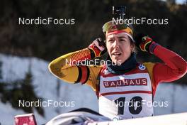 15.02.2023, Oberhof, Germany (GER): Lotte Lie (BEL) - IBU World Championships Biathlon, individual women, Oberhof (GER). www.nordicfocus.com. © Manzoni/NordicFocus. Every downloaded picture is fee-liable.
