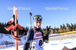15.02.2023, Oberhof, Germany (GER): Elena Chirkova (ROU) - IBU World Championships Biathlon, individual women, Oberhof (GER). www.nordicfocus.com. © Manzoni/NordicFocus. Every downloaded picture is fee-liable.