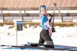 15.02.2023, Oberhof, Germany (GER): Samuela Comola (ITA) - IBU World Championships Biathlon, individual women, Oberhof (GER). www.nordicfocus.com. © Manzoni/NordicFocus. Every downloaded picture is fee-liable.