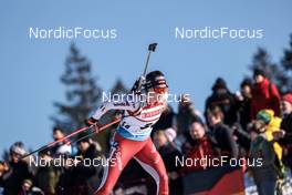15.02.2023, Oberhof, Germany (GER): Aita Gasparin (SUI) - IBU World Championships Biathlon, individual women, Oberhof (GER). www.nordicfocus.com. © Manzoni/NordicFocus. Every downloaded picture is fee-liable.