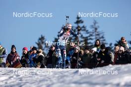 15.02.2023, Oberhof, Germany (GER): Mari Eder (FIN) - IBU World Championships Biathlon, individual women, Oberhof (GER). www.nordicfocus.com. © Manzoni/NordicFocus. Every downloaded picture is fee-liable.