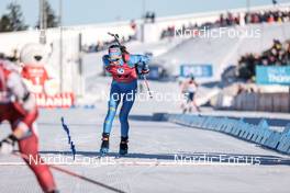 15.02.2023, Oberhof, Germany (GER): Lisa Vittozzi (ITA) - IBU World Championships Biathlon, individual women, Oberhof (GER). www.nordicfocus.com. © Manzoni/NordicFocus. Every downloaded picture is fee-liable.