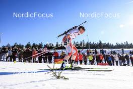 15.02.2023, Oberhof, Germany (GER): Lena Haecki Gross (SUI) - IBU World Championships Biathlon, individual women, Oberhof (GER). www.nordicfocus.com. © Manzoni/NordicFocus. Every downloaded picture is fee-liable.