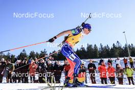 15.02.2023, Oberhof, Germany (GER): Julia Simon (FRA) - IBU World Championships Biathlon, individual women, Oberhof (GER). www.nordicfocus.com. © Manzoni/NordicFocus. Every downloaded picture is fee-liable.