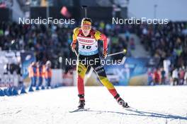 15.02.2023, Oberhof, Germany (GER): Lotte Lie (BEL) - IBU World Championships Biathlon, individual women, Oberhof (GER). www.nordicfocus.com. © Manzoni/NordicFocus. Every downloaded picture is fee-liable.