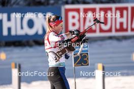 15.02.2023, Oberhof, Germany (GER): Ekaterina Avvakumova (KOR) - IBU World Championships Biathlon, individual women, Oberhof (GER). www.nordicfocus.com. © Manzoni/NordicFocus. Every downloaded picture is fee-liable.