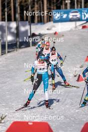 15.02.2023, Oberhof, Germany (GER): Susan Kuelm (EST) - IBU World Championships Biathlon, individual women, Oberhof (GER). www.nordicfocus.com. © Manzoni/NordicFocus. Every downloaded picture is fee-liable.