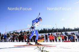 15.02.2023, Oberhof, Germany (GER): Dorothea Wierer (ITA) - IBU World Championships Biathlon, individual women, Oberhof (GER). www.nordicfocus.com. © Manzoni/NordicFocus. Every downloaded picture is fee-liable.