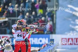 15.02.2023, Oberhof, Germany (GER): Elisa Gasparin (SUI) - IBU World Championships Biathlon, individual women, Oberhof (GER). www.nordicfocus.com. © Reichert/NordicFocus. Every downloaded picture is fee-liable.