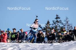 15.02.2023, Oberhof, Germany (GER): Nastassia Kinnunen (FIN) - IBU World Championships Biathlon, individual women, Oberhof (GER). www.nordicfocus.com. © Manzoni/NordicFocus. Every downloaded picture is fee-liable.