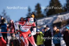 15.02.2023, Oberhof, Germany (GER): Nadia Moser (CAN) - IBU World Championships Biathlon, individual women, Oberhof (GER). www.nordicfocus.com. © Manzoni/NordicFocus. Every downloaded picture is fee-liable.