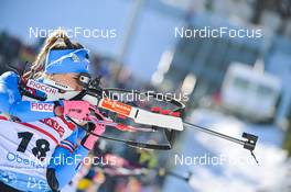 15.02.2023, Oberhof, Germany (GER): Samuela Comola (ITA) - IBU World Championships Biathlon, individual women, Oberhof (GER). www.nordicfocus.com. © Reichert/NordicFocus. Every downloaded picture is fee-liable.