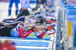 15.02.2023, Oberhof, Germany (GER): Lucie Charvatova (CZE) - IBU World Championships Biathlon, individual women, Oberhof (GER). www.nordicfocus.com. © Reichert/NordicFocus. Every downloaded picture is fee-liable.