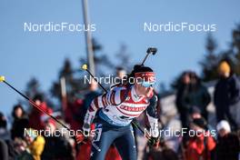 15.02.2023, Oberhof, Germany (GER): Joanne Reid (USA) - IBU World Championships Biathlon, individual women, Oberhof (GER). www.nordicfocus.com. © Manzoni/NordicFocus. Every downloaded picture is fee-liable.