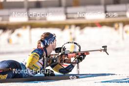15.02.2023, Oberhof, Germany (GER): Mona Brorsson (SWE) - IBU World Championships Biathlon, individual women, Oberhof (GER). www.nordicfocus.com. © Manzoni/NordicFocus. Every downloaded picture is fee-liable.