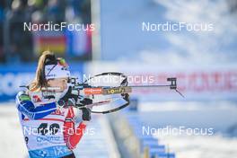 15.02.2023, Oberhof, Germany (GER): Chloe Chevalier (FRA) - IBU World Championships Biathlon, individual women, Oberhof (GER). www.nordicfocus.com. © Reichert/NordicFocus. Every downloaded picture is fee-liable.