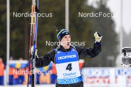 19.02.2023, Oberhof, Germany (GER): Sebastian Samuelsson (SWE) - IBU World Championships Biathlon, mass men, Oberhof (GER). www.nordicfocus.com. © Manzoni/NordicFocus. Every downloaded picture is fee-liable.