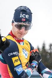 19.02.2023, Oberhof, Germany (GER): Johannes Thingnes Boe (NOR) - IBU World Championships Biathlon, mass men, Oberhof (GER). www.nordicfocus.com. © Manzoni/NordicFocus. Every downloaded picture is fee-liable.