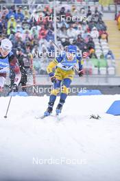 19.02.2023, Oberhof, Germany (GER): Jesper Nelin (SWE) - IBU World Championships Biathlon, mass men, Oberhof (GER). www.nordicfocus.com. © Reichert/NordicFocus. Every downloaded picture is fee-liable.