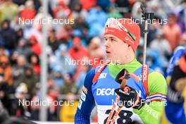 19.02.2023, Oberhof, Germany (GER): Alex Cisar (SLO) - IBU World Championships Biathlon, mass men, Oberhof (GER). www.nordicfocus.com. © Manzoni/NordicFocus. Every downloaded picture is fee-liable.