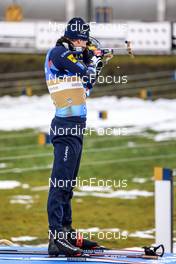 19.02.2023, Oberhof, Germany (GER): Sturla Holm Laegreid (NOR) - IBU World Championships Biathlon, mass men, Oberhof (GER). www.nordicfocus.com. © Manzoni/NordicFocus. Every downloaded picture is fee-liable.
