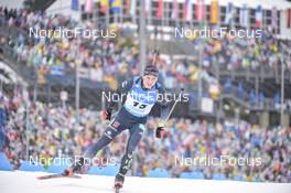 19.02.2023, Oberhof, Germany (GER): Justus Strelow (GER) - IBU World Championships Biathlon, mass men, Oberhof (GER). www.nordicfocus.com. © Reichert/NordicFocus. Every downloaded picture is fee-liable.