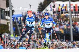 19.02.2023, Oberhof, Germany (GER): Roman Rees (GER) - IBU World Championships Biathlon, mass men, Oberhof (GER). www.nordicfocus.com. © Manzoni/NordicFocus. Every downloaded picture is fee-liable.