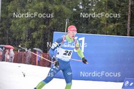 19.02.2023, Oberhof, Germany (GER): Alex Cisar (SLO) - IBU World Championships Biathlon, mass men, Oberhof (GER). www.nordicfocus.com. © Reichert/NordicFocus. Every downloaded picture is fee-liable.