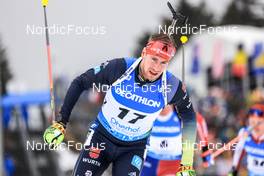 19.02.2023, Oberhof, Germany (GER): Johannes Kuehn (GER) - IBU World Championships Biathlon, mass men, Oberhof (GER). www.nordicfocus.com. © Manzoni/NordicFocus. Every downloaded picture is fee-liable.