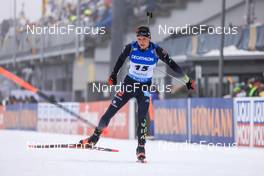 19.02.2023, Oberhof, Germany (GER): Justus Strelow (GER) - IBU World Championships Biathlon, mass men, Oberhof (GER). www.nordicfocus.com. © Manzoni/NordicFocus. Every downloaded picture is fee-liable.