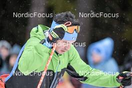 19.02.2023, Oberhof, Germany (GER): Tommaso Giacomel (ITA) - IBU World Championships Biathlon, mass men, Oberhof (GER). www.nordicfocus.com. © Reichert/NordicFocus. Every downloaded picture is fee-liable.