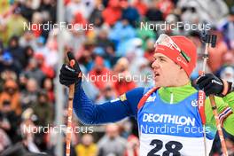19.02.2023, Oberhof, Germany (GER): Alex Cisar (SLO) - IBU World Championships Biathlon, mass men, Oberhof (GER). www.nordicfocus.com. © Manzoni/NordicFocus. Every downloaded picture is fee-liable.