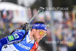 19.02.2023, Oberhof, Germany (GER): Antonin Guigonnat (FRA) - IBU World Championships Biathlon, mass men, Oberhof (GER). www.nordicfocus.com. © Manzoni/NordicFocus. Every downloaded picture is fee-liable.