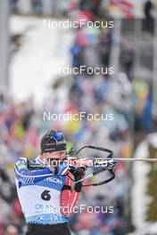 19.02.2023, Oberhof, Germany (GER): Quentin Fillon Maillet (FRA) - IBU World Championships Biathlon, mass men, Oberhof (GER). www.nordicfocus.com. © Reichert/NordicFocus. Every downloaded picture is fee-liable.
