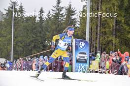 19.02.2023, Oberhof, Germany (GER): Peppe Femling (SWE) - IBU World Championships Biathlon, mass men, Oberhof (GER). www.nordicfocus.com. © Reichert/NordicFocus. Every downloaded picture is fee-liable.