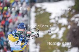 19.02.2023, Oberhof, Germany (GER): Martin Ponsiluoma (SWE) - IBU World Championships Biathlon, mass men, Oberhof (GER). www.nordicfocus.com. © Reichert/NordicFocus. Every downloaded picture is fee-liable.