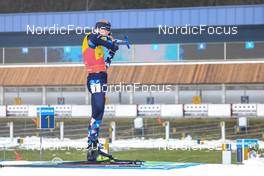 19.02.2023, Oberhof, Germany (GER): Johannes Thingnes Boe (NOR) - IBU World Championships Biathlon, mass men, Oberhof (GER). www.nordicfocus.com. © Manzoni/NordicFocus. Every downloaded picture is fee-liable.