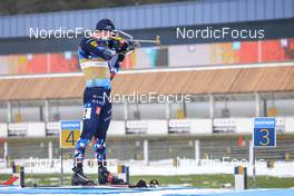 19.02.2023, Oberhof, Germany (GER): Sturla Holm Laegreid (NOR) - IBU World Championships Biathlon, mass men, Oberhof (GER). www.nordicfocus.com. © Manzoni/NordicFocus. Every downloaded picture is fee-liable.